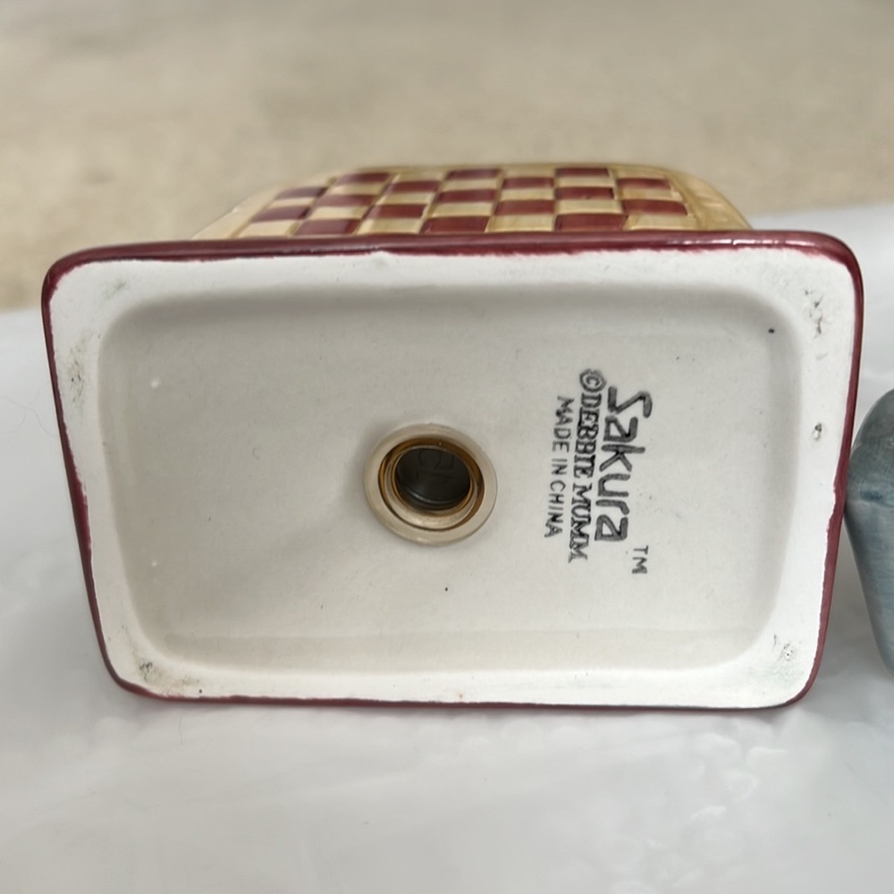 Vintage Sakura toaster salt & pepper shaker - Picture 3 of 4